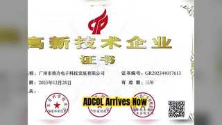 Lô hàng 20260510 ADCOL