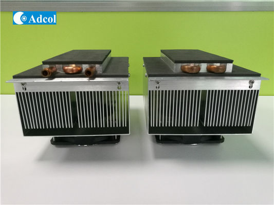 80W 24VDC Bộ làm mát chất lỏng Peltier làm lạnh bằng hiệu ứng nhiệt chu trình nước