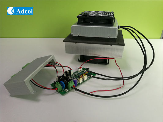 Máy điều hòa không khí nhiệt điện compact 100W 48VDC với bộ điều khiển và nắp
