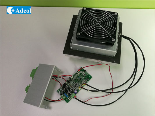 Máy điều hòa không khí nhiệt điện compact 100W 48VDC với bộ điều khiển và nắp