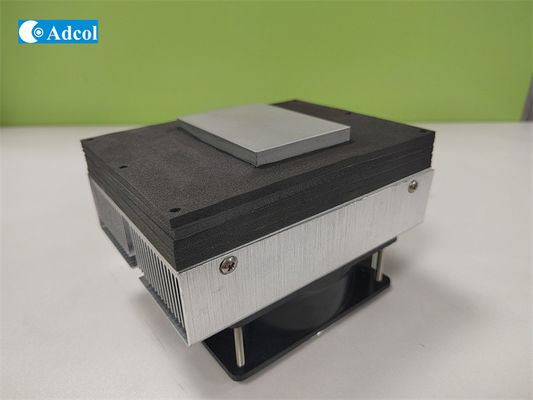 Đơn vị làm mát nhiệt điện 50W 24V DC Peltier Cold Plate Aluminium Fin